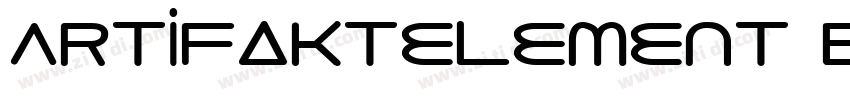 ArtifaktElement Bold字体转换